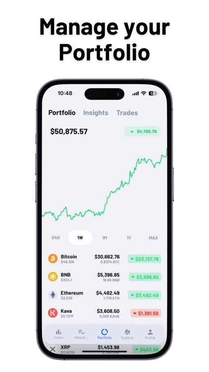 Coin Portfolio: Crypto Tracker