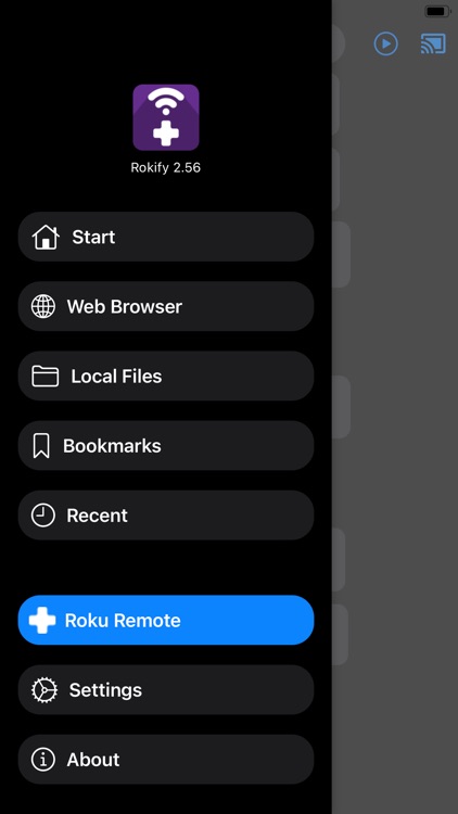 Remote Control for Roku TVs