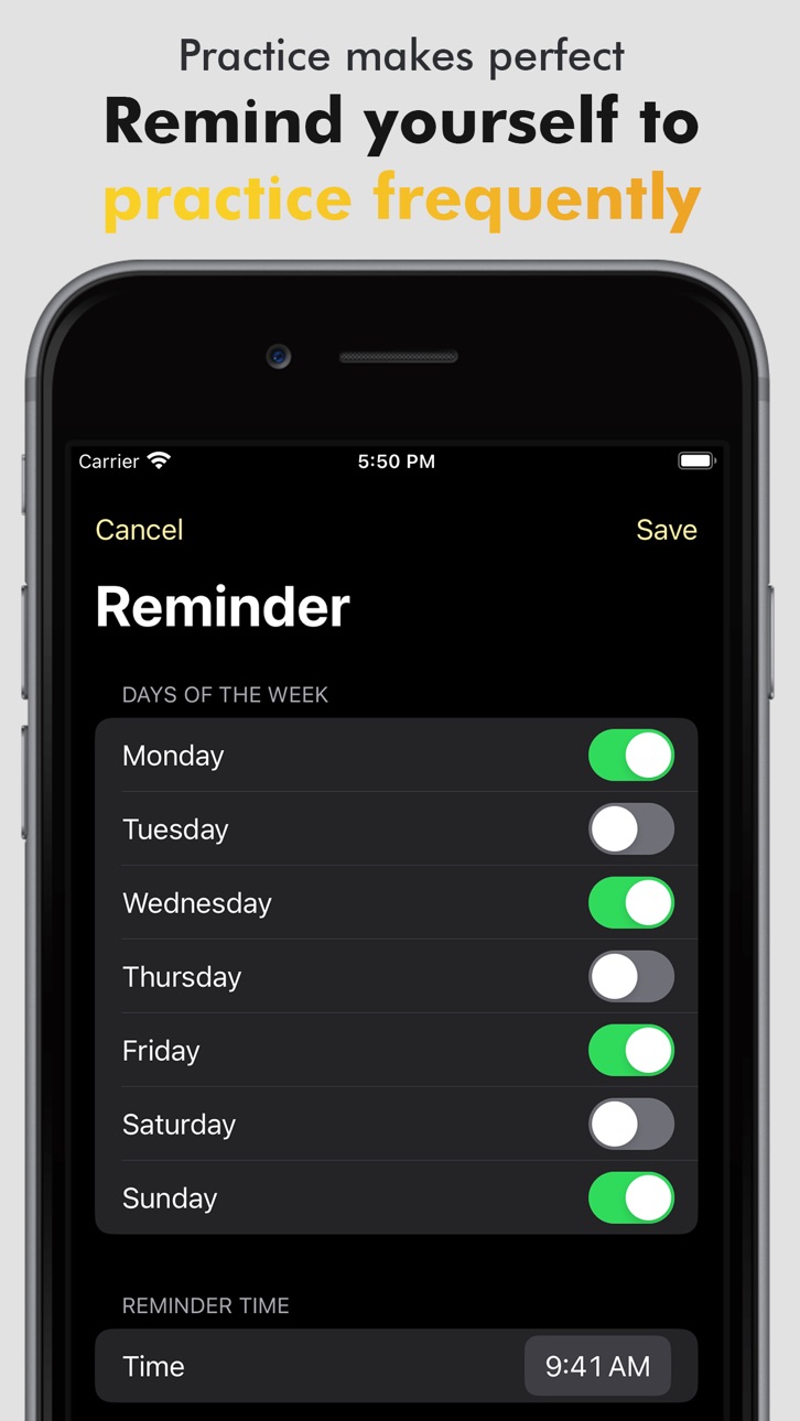 iPhone screenshot