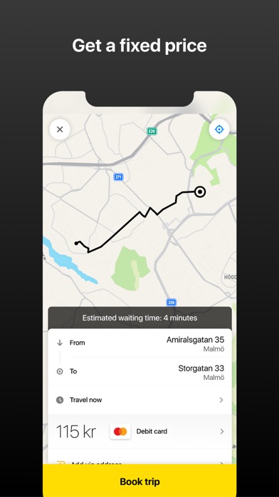 Taxi Skåne screenshot 2