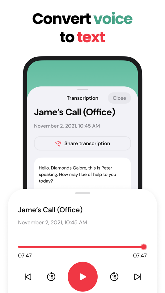 #4. CallRecorder - Voice Memo (iOS) 由: UNA Consulting GmbH