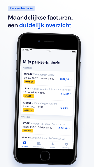 Stadsparkeren - Parkeerapp Screenshot