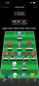 FPL Fantasy Football Manager screenshot #2 for iPhone