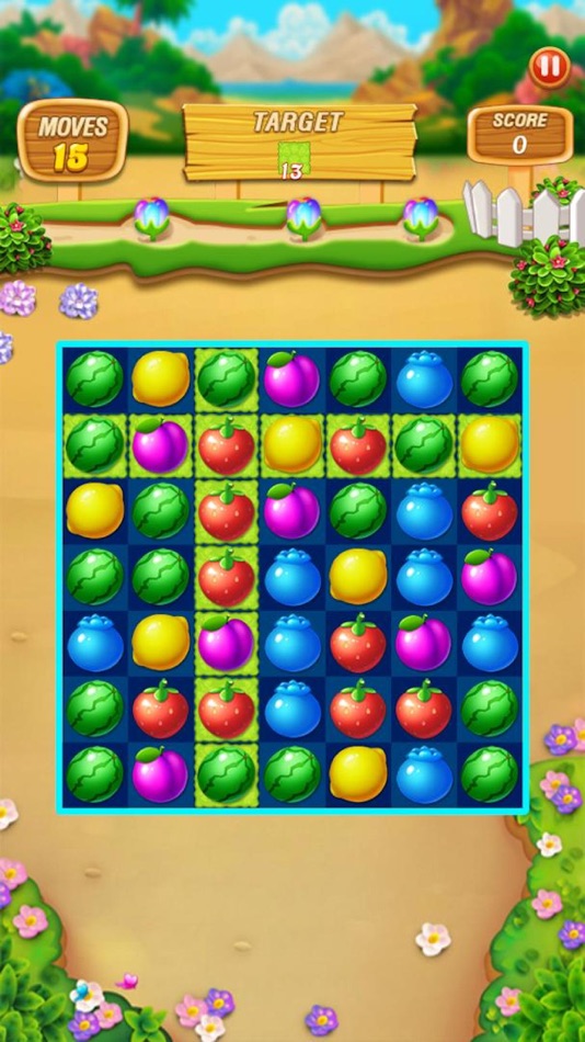 #7. Fruit Frenzy Link Match Puzzle (iOS) 由: 帅 刘