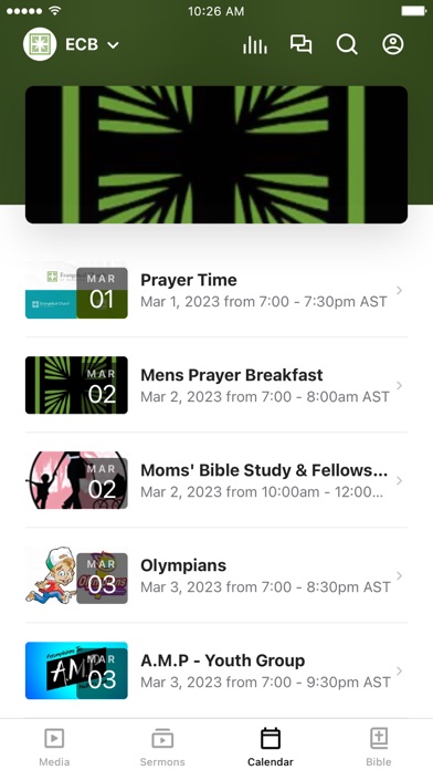 Evangelical Church of Bermuda Screenshot
