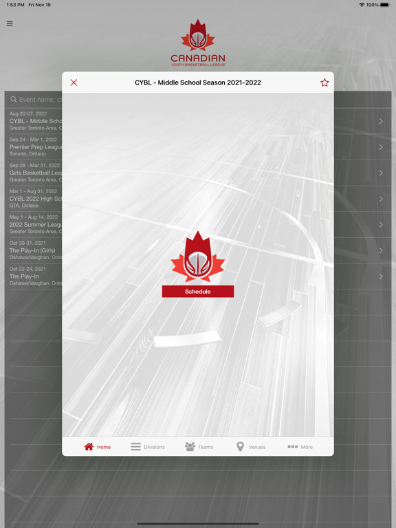 Screenshot #6 pour Canadian Youth Basketball