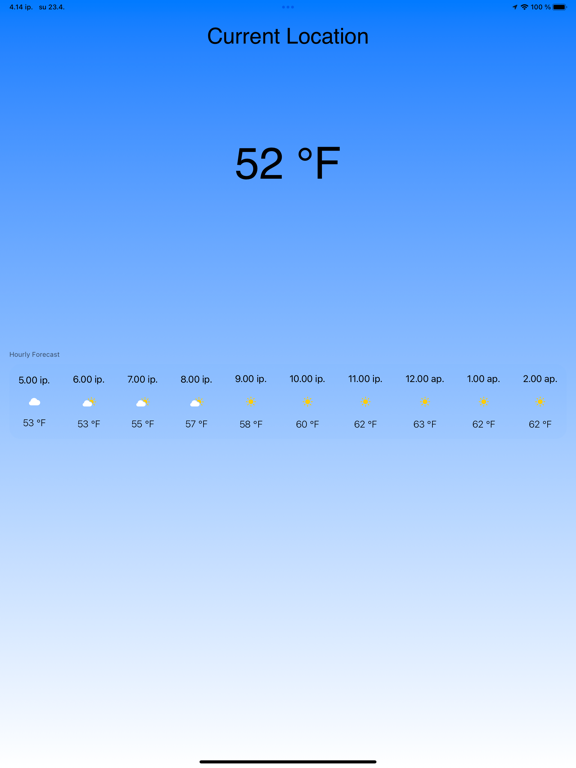 Screenshot #4 pour MinimalWeather