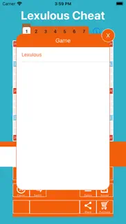 lexulous cheat & solver iphone screenshot 4
