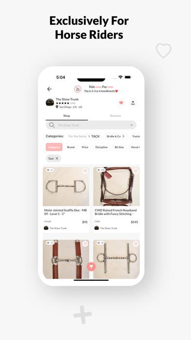 TackTack: Buy&Sell Equestrian Screenshot