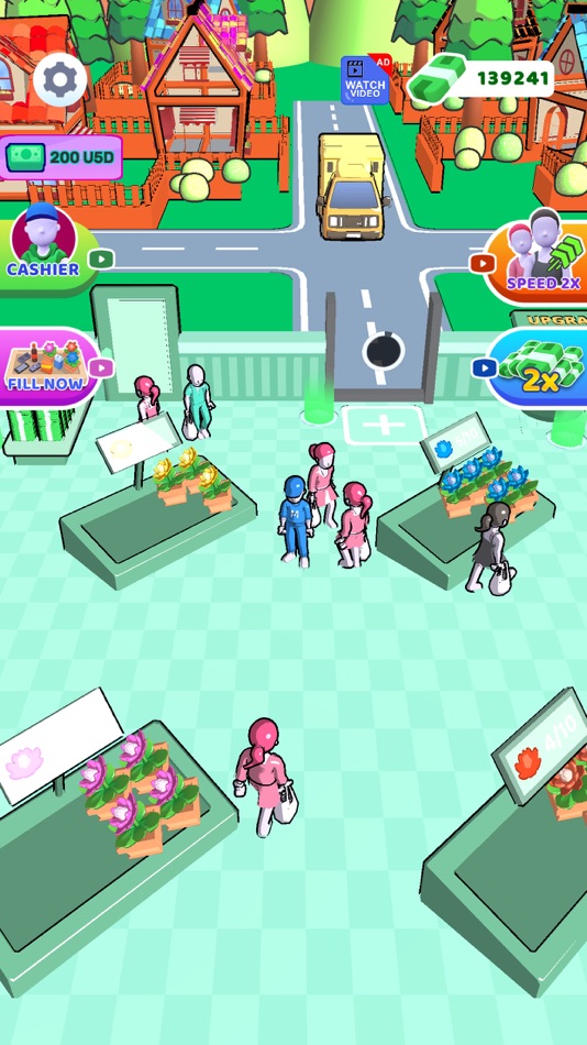 #3. Market Manager: Idle Store (iOS) 由: Aziza Rahman
