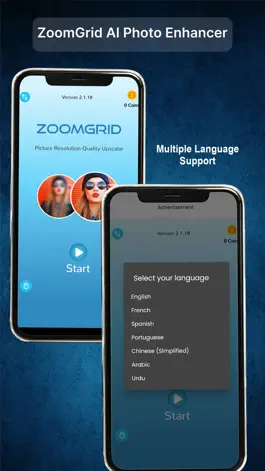 Game screenshot ZoomGrid: AI-фото mod apk