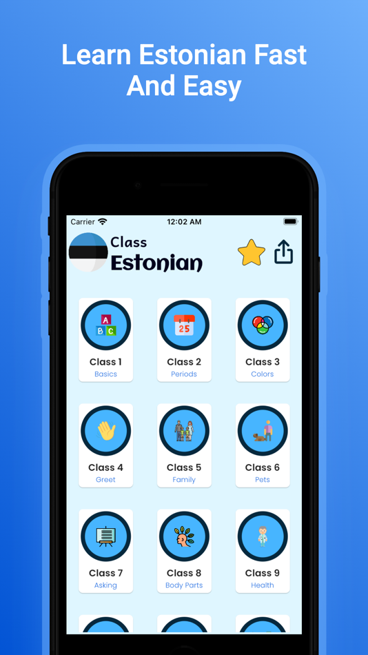 #1. Estonian Learn: For Beginners (iOS) 来自: Ali Hassan