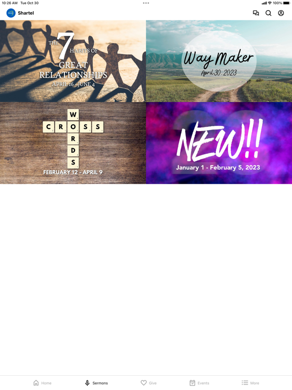 Shartel iPad screenshot 2 - Education app