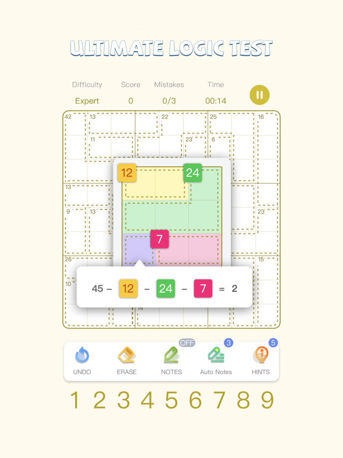 Killer Sudoku Master-SumSudoku