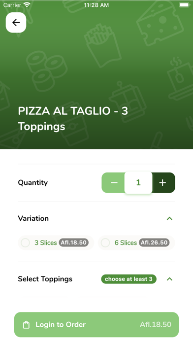 Crosta Pizza Aruba Screenshot