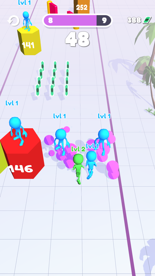 #3. Merge Runner 3D (iOS) 由: Jakub Szolomicki