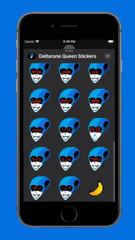 Game screenshot Deltarune Queen Stickers hack