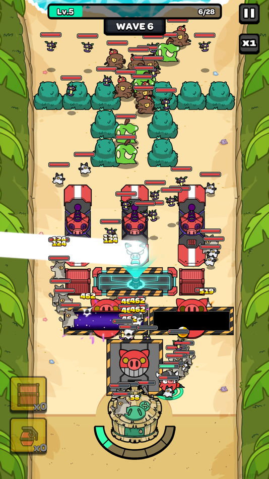 #6. Little Piggy Defense (iOS) 由: Game Duo Co.,Ltd.