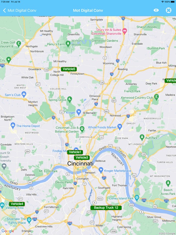 RadioPro Talk iPad screenshot 4 - Business app