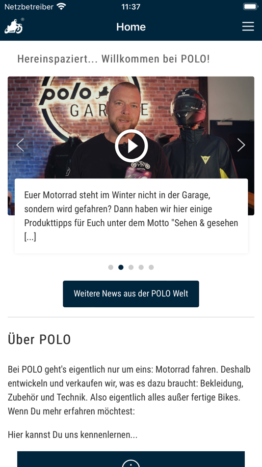 #1. inside POLO (iOS) 由: POLO Motorrad & Sportswear GmbH