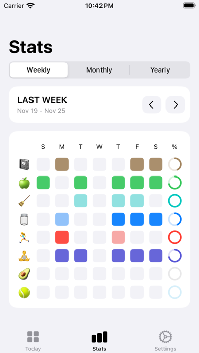 Habit Circle Screenshot