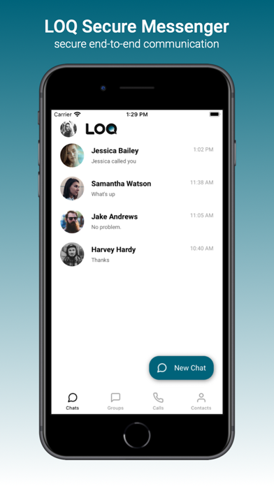LOQ Secure Messenger Screenshot