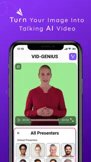 vidgenius - ai video generator iphone screenshot 2