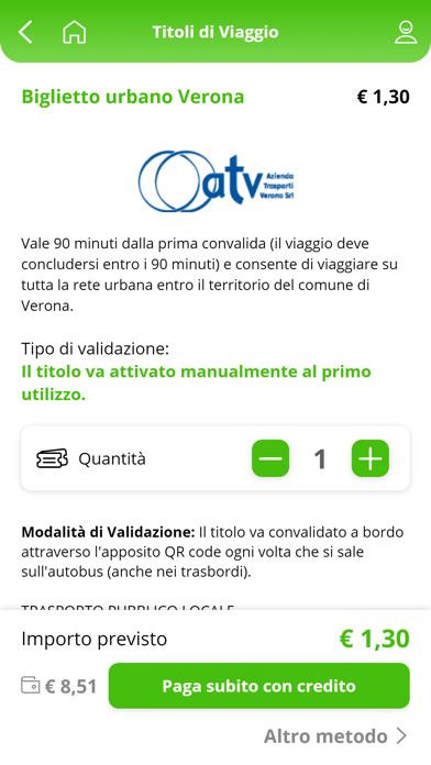 Screenshot #3 pour Ticket Bus Verona