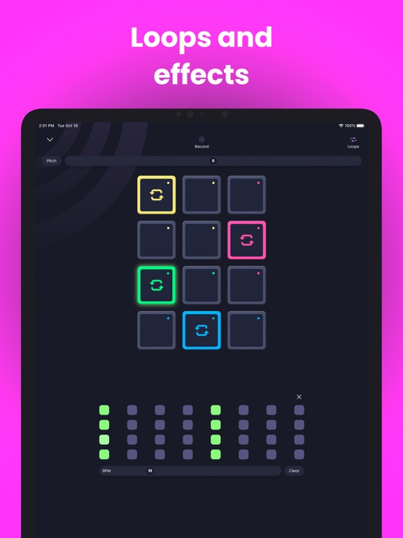 Dubstep Drum Pads Guru iPad screenshot 4 - Music app