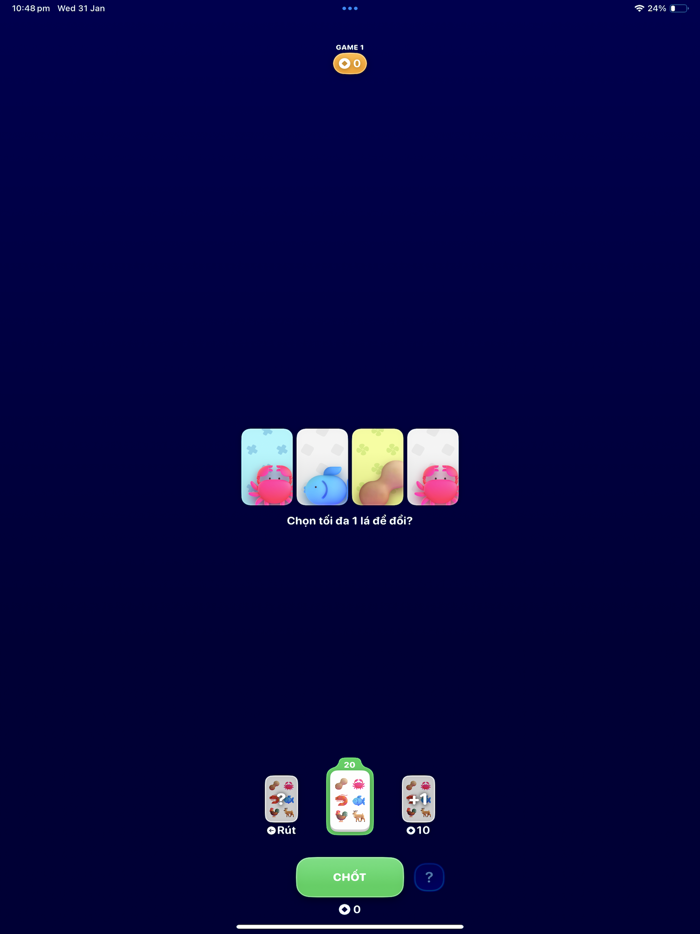 Bò Cua Tôm Cá - Game Tết 2024