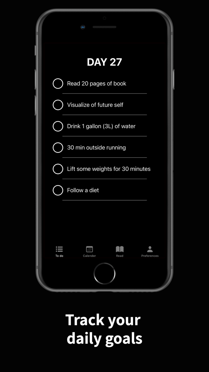 75 Tough - The Challange