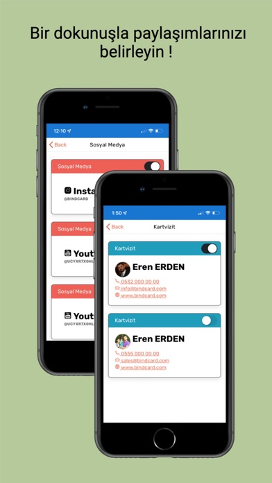 Bind Card App Screenshot
