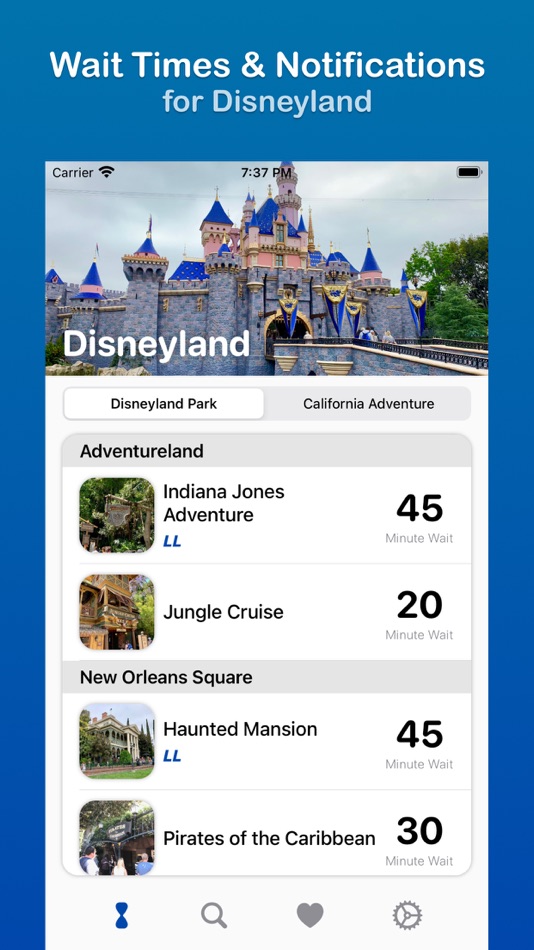 LineTime for Disneyland - 1.4.2 - (iOS)