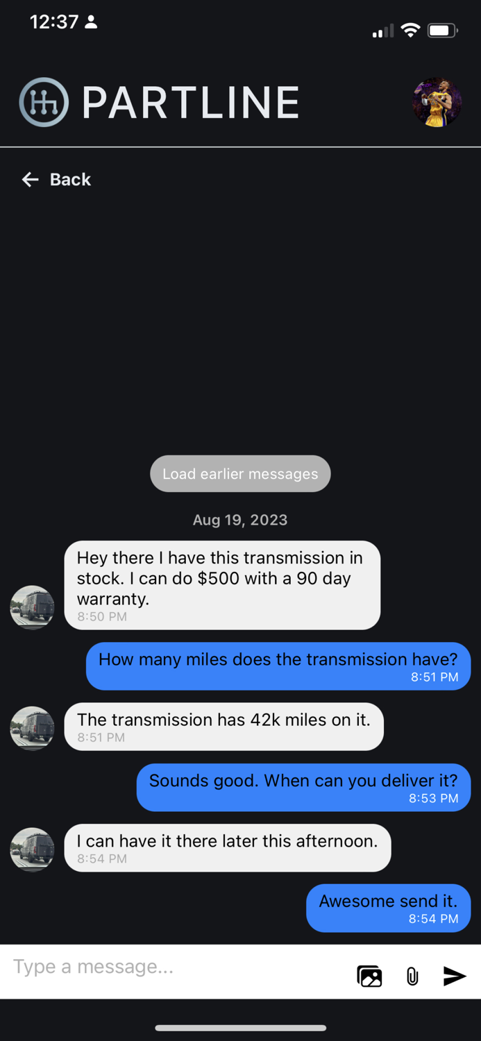 Part Line - Auto Parts Locator