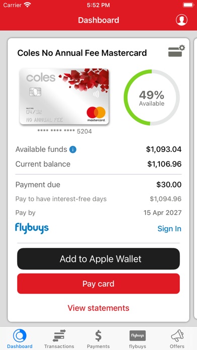 Screenshot #3 pour Coles Mobile Wallet
