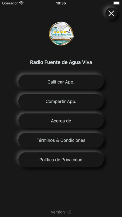 Radio Fuente de Agua Viva Screenshot