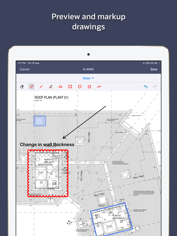 Oracle Aconex for US Gov iPad screenshot