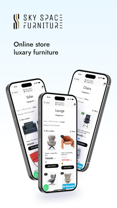 Sky space furniture Screenshot