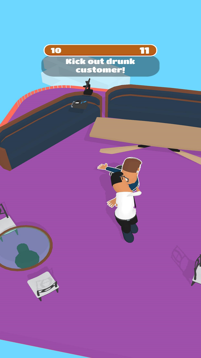 Bad Waiter 3D Crazy Sim