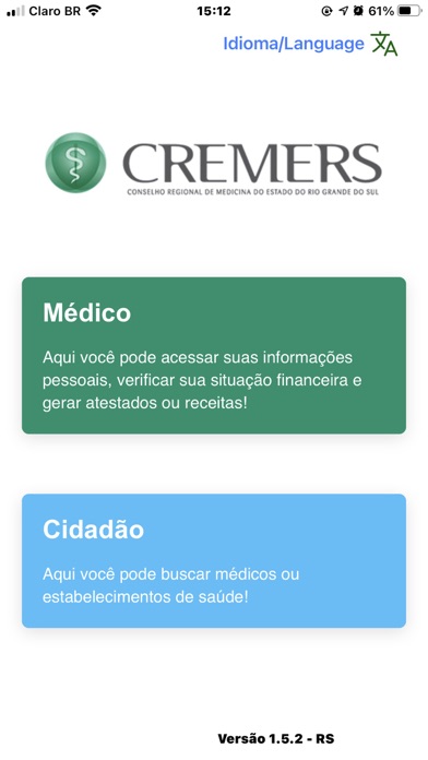 CREMERS - Espaço do Médico Screenshot