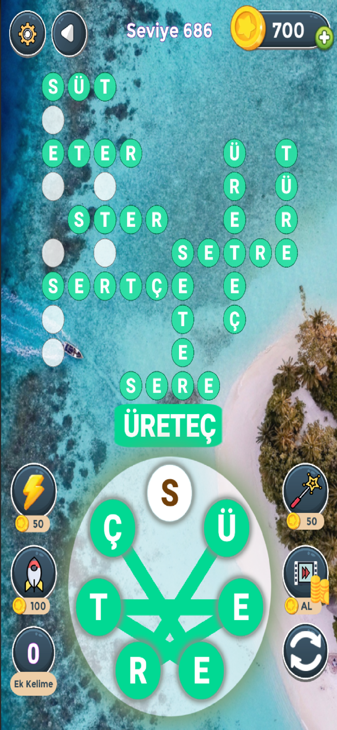 Çengel Bulmaca Kare Oyunu