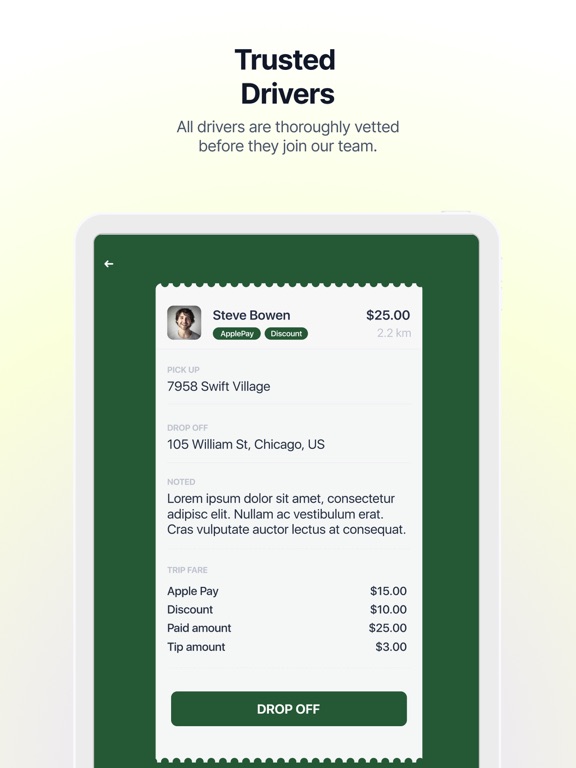 KreweCar iPad screenshot 6 - Navigation app