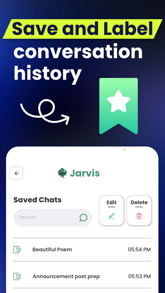 #6. Jarvis - AI Chatbot & GPT (iOS) 由: Finally Free Productions