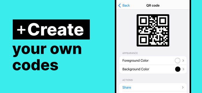 Freebie QR Code Reader Scanner