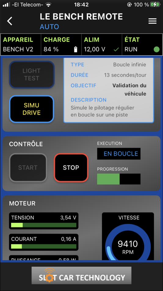 #5. Le Bench Remote (iOS) Podle: RATIO TECH INGENIERIE