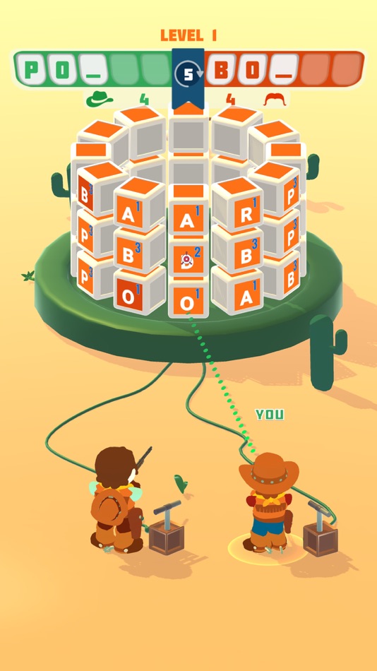 #8. Cowboy Word Duel (iOS) 由: vojii