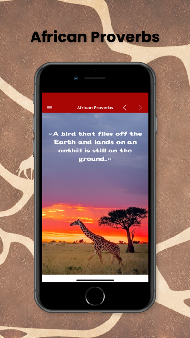 African Proverbs by Topic Screenshot