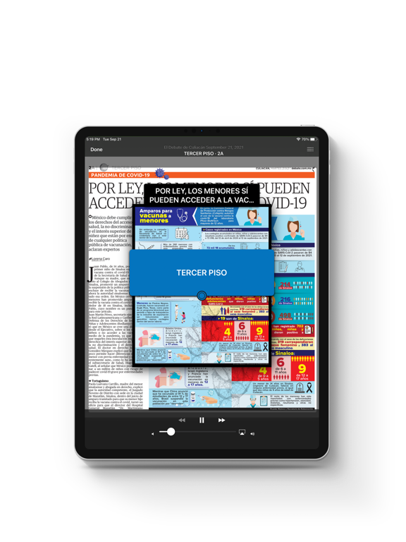 El Debate Impreso iPad screenshot 5 - News app