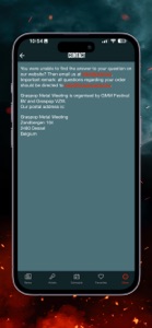 Graspop Metal Meeting screenshot #6 for iPhone