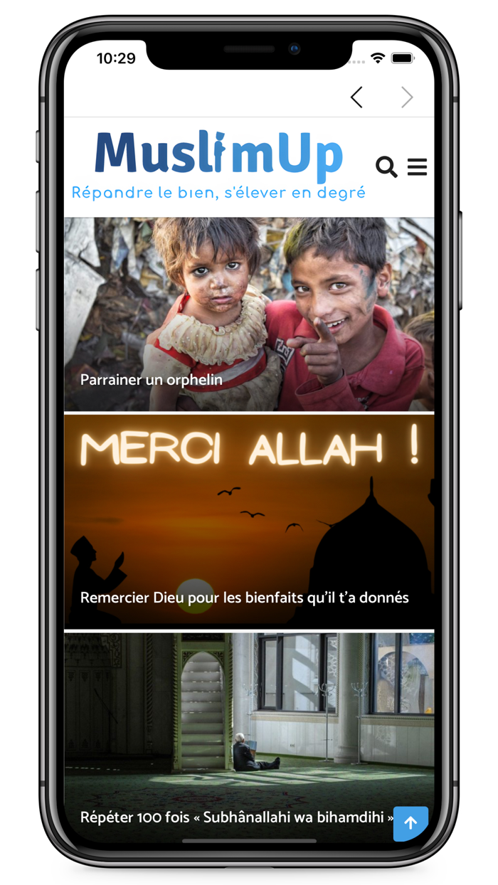 MuslimUP  Répandre le bien